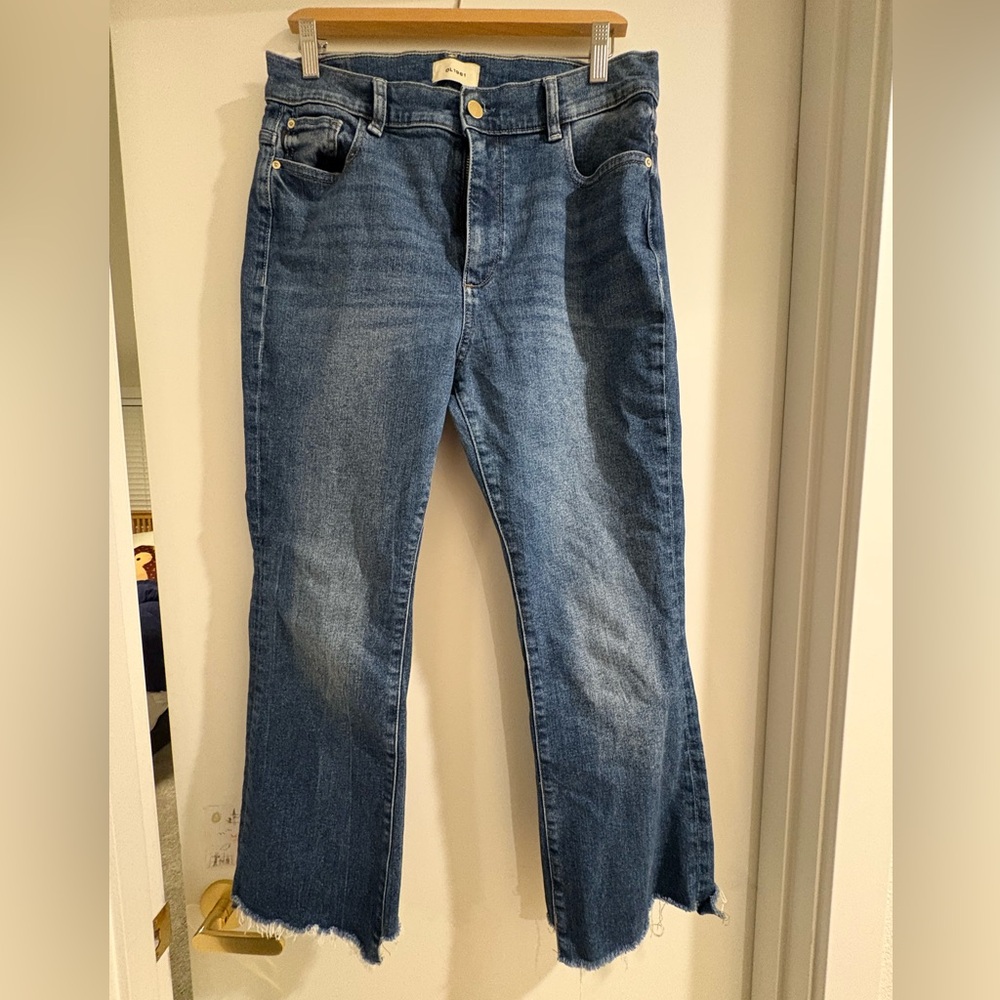 Bridget Boot High Rise Crop Jeans size 30